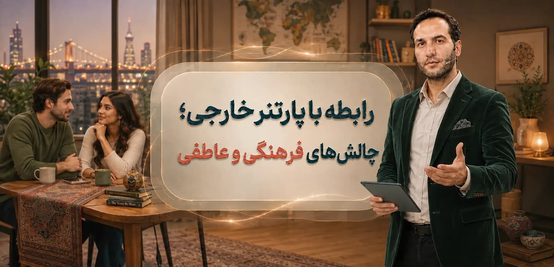 رابطه با پارتنر خارجی؛ چالش‌های فرهنگی و عاطفی