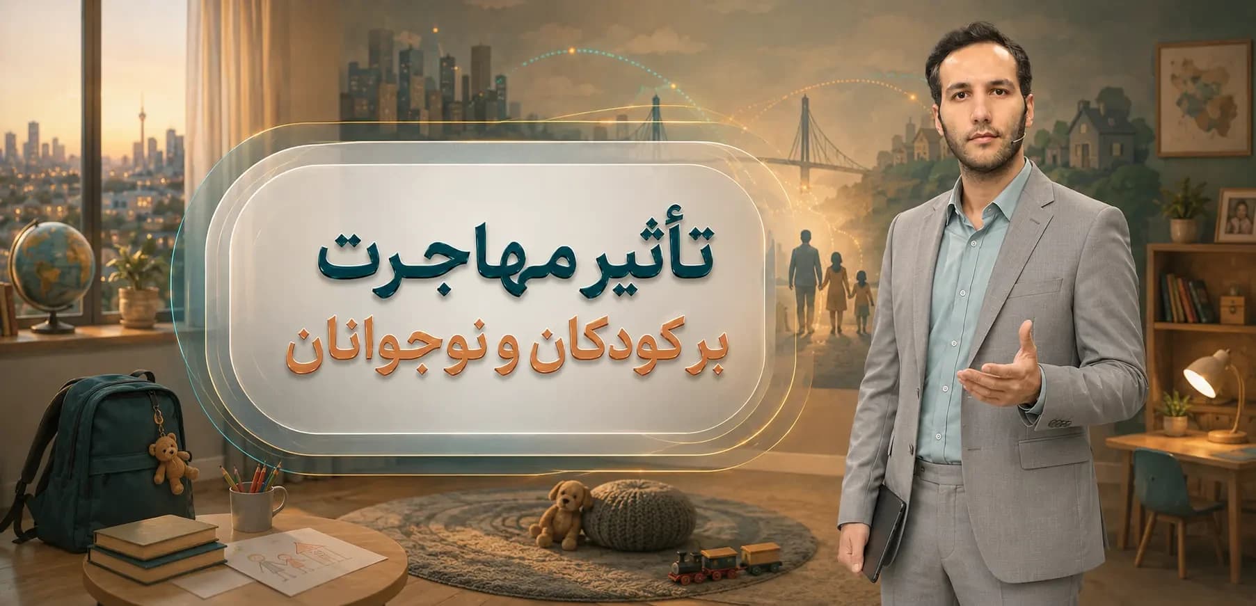تأثیر مهاجرت بر کودکان و نوجوانان؛ علائم و راهکارها