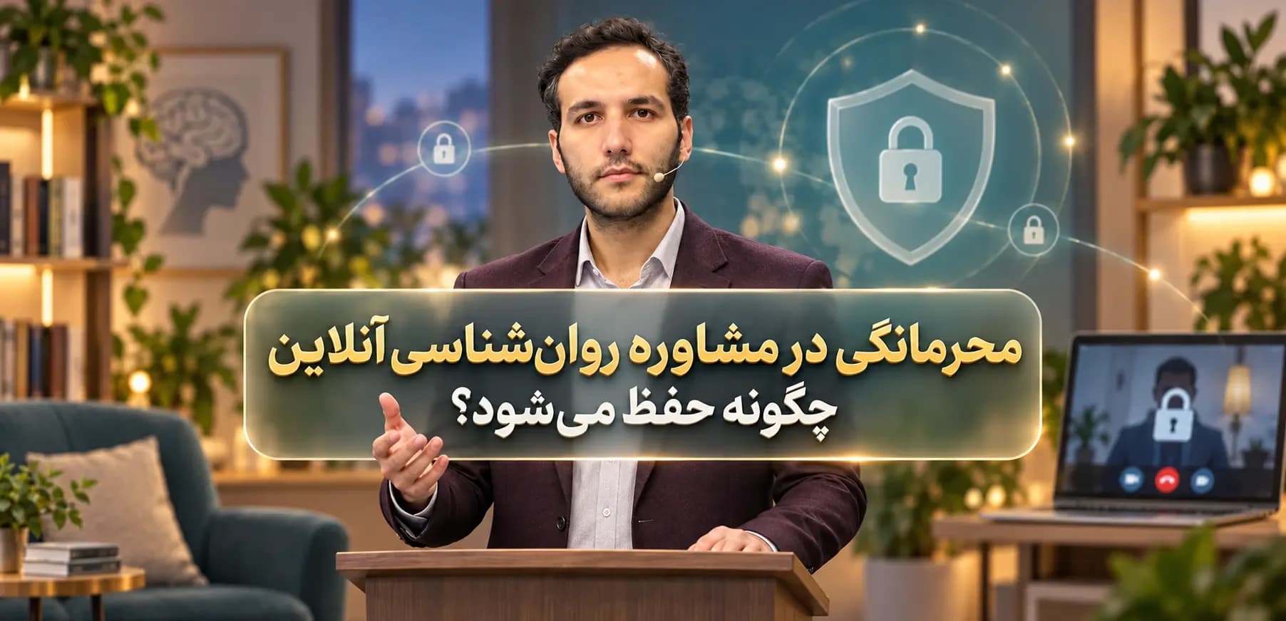 محرمانگی در مشاوره روان‌شناسی آنلاین چگونه حفظ می‌شود؟