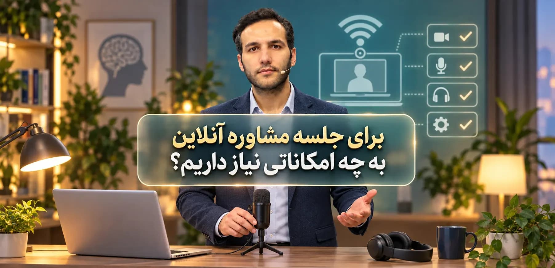 برای جلسه مشاوره آنلاین به چه امکاناتی نیاز داریم؟