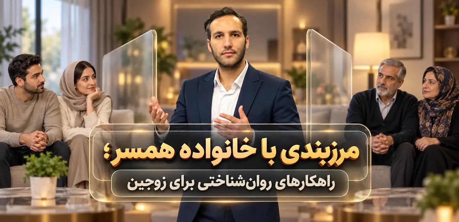 مرزبندی با خانواده همسر؛ راهکارهای روان‌شناختی برای زوجین