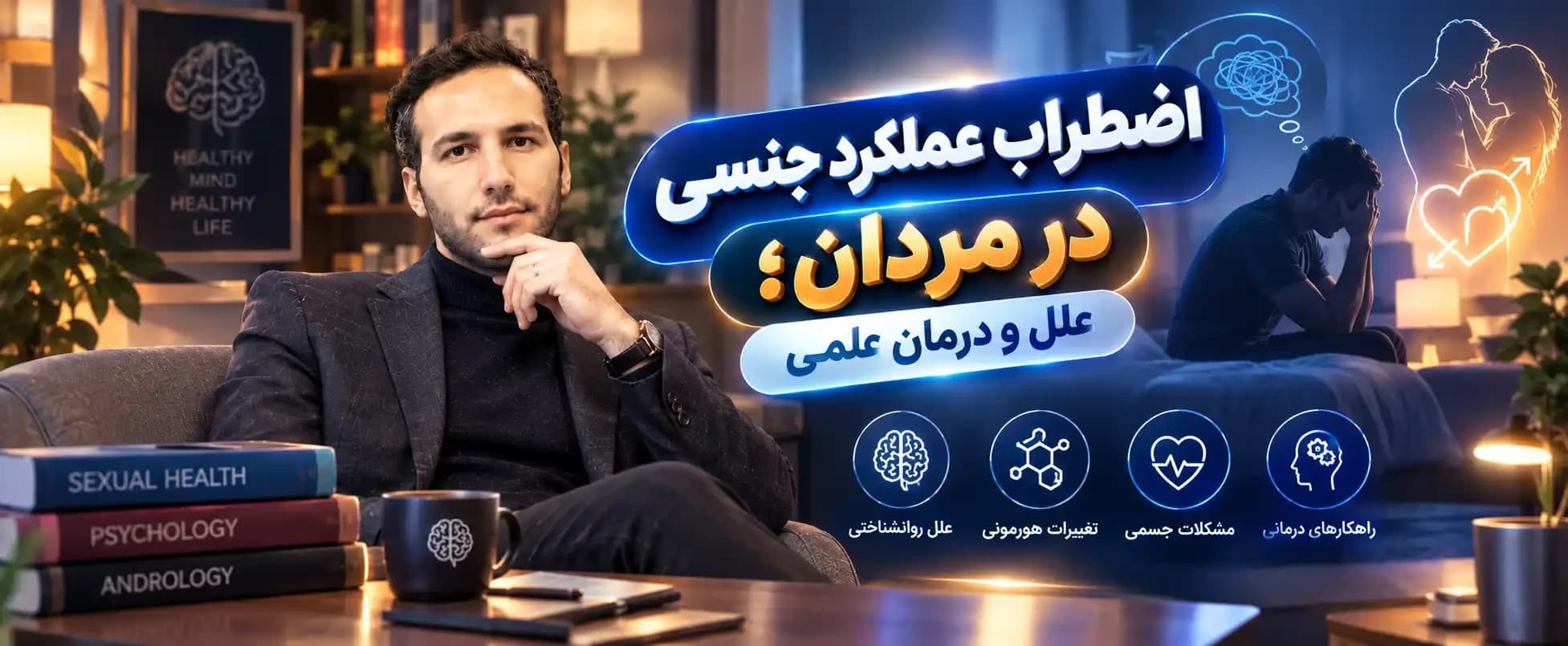 اضطراب عملکرد جنسی در مردان؛ علل و درمان علمی