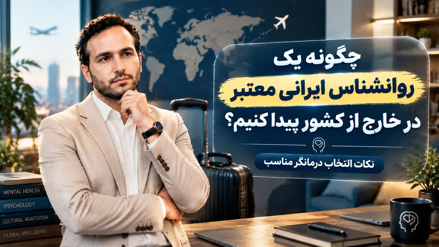 چگونه یک روانشناس ایرانی معتبر در خارج از کشور پیدا کنیم؟